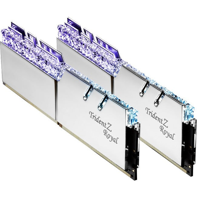G.SKILL Trident Z Royal RAM Module - 16 GB (2 x 8GB) - DDR4-3200/PC4-25600 DDR4 SDRAM - 3200 MHz - CL16 - 1.35 V G.SKILL Trident Z Royal RAM Module - 16 GB (2 x 8GB) - DDR4-3200/PC4-25600 DDR4 SDRAM - 3200 MHz - CL16 - 1.35 V
